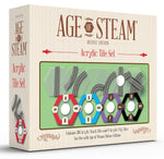 【Pre-Order】Age of Steam Deluxe - Acrylic Train Tiles