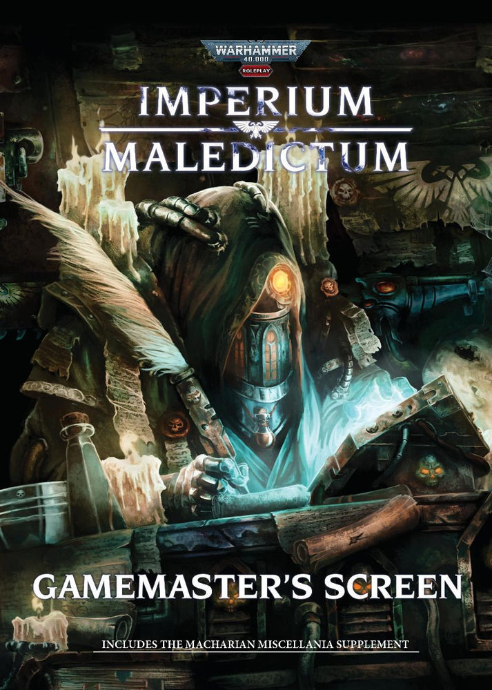 【Pre-Order】Warhammer 40k RPG Imperium Maledictum Gamesmaster Screen