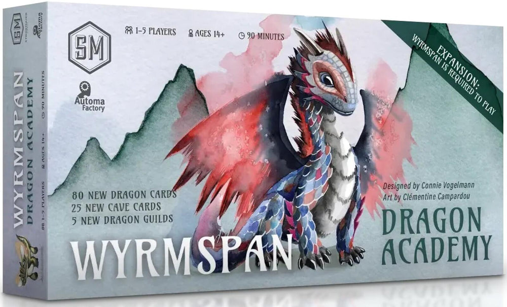 Wyrmspan Dragon Academy Expansion(Strict Release Date 24 October 2025)
