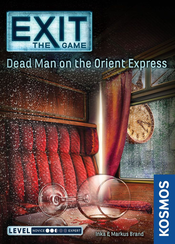 Exit the Game Dead Man on The Orient Express - Board Games Master Australia | KIds | Familiy | Adults | Party | Online | Strategy Games | New Release