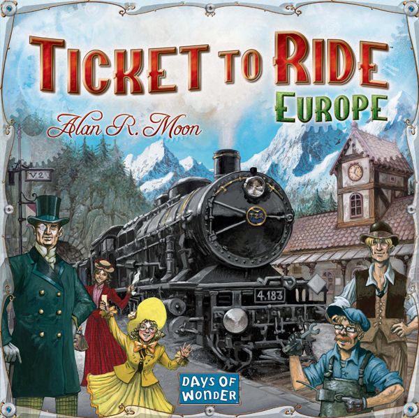 Ticket to Ride Europe - Board Games Master Australia | KIds | Familiy | Adults | Party | Online | Strategy Games | New Release
