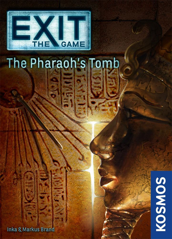 Exit the Game the Pharaoh's Tomb - Board Games Master Australia | KIds | Familiy | Adults | Party | Online | Strategy Games | New Release