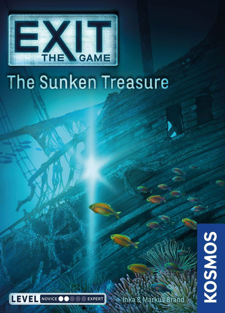 Exit the Game the Sunken Treasure - Board Games Master Australia | KIds | Familiy | Adults | Party | Online | Strategy Games | New Release