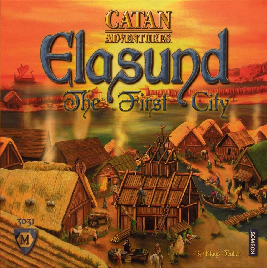Settlers of Catan: Elasund First City of Catan - Board Games Master Australia | KIds | Familiy | Adults | Party | Online | Strategy Games | New Release