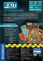 Exit the Game the Abandoned Cabin - Board Games Master Australia | KIds | Familiy | Adults | Party | Online | Strategy Games | New Release