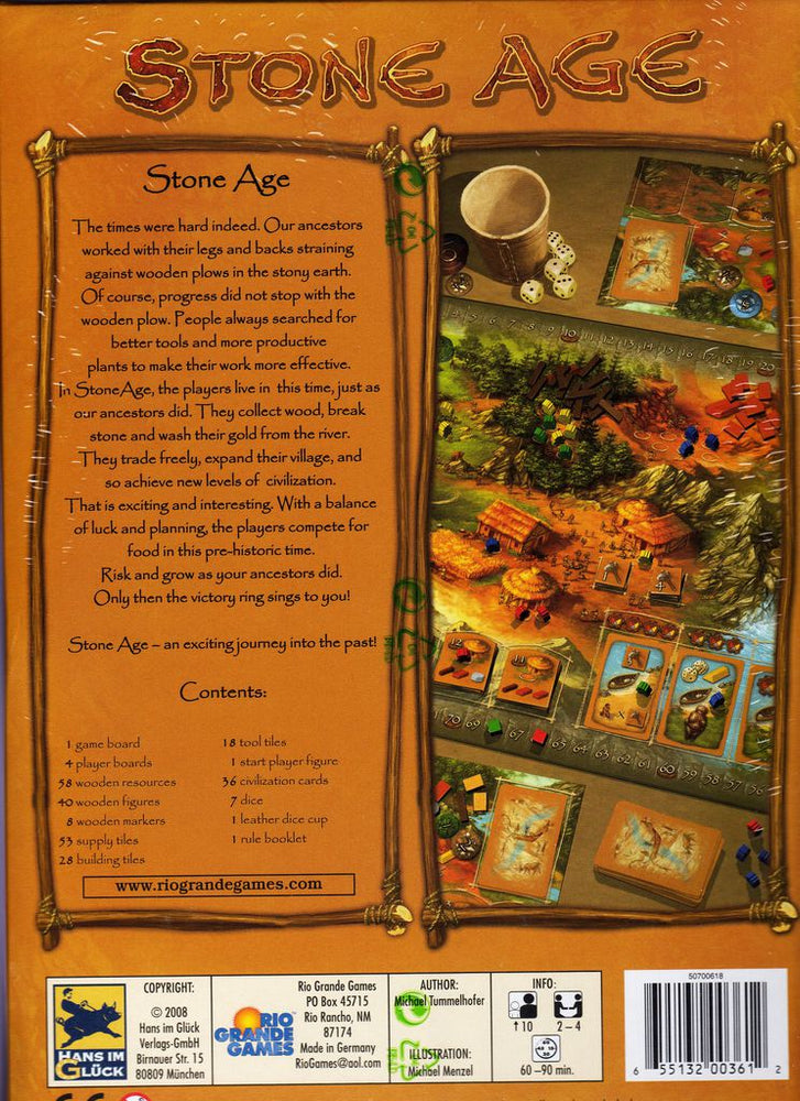 Stone Age - Board Games Master Australia | KIds | Familiy | Adults | Party | Online | Strategy Games | New Release