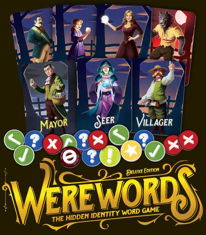 Werewords Deluxe Edition - Board Games Master Australia | KIds | Familiy | Adults | Party | Online | Strategy Games | New Release