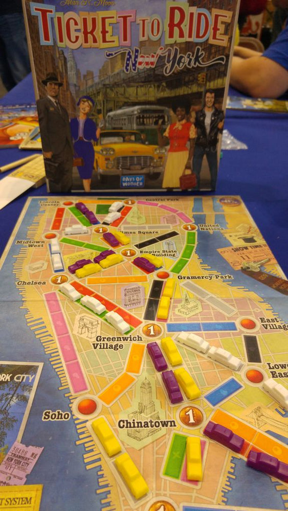 Ticket to Ride New York - Board Games Master Australia | KIds | Familiy | Adults | Party | Online | Strategy Games | New Release