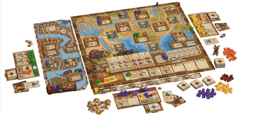 The Voyages of Marco Polo Agents of Venice - Board Games Master Australia | KIds | Familiy | Adults | Party | Online | Strategy Games | New Release