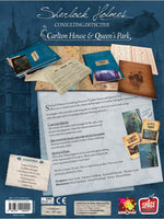 Sherlock Holmes Consulting Detective Carlton House & Queen's Park - Board Games Master Australia | KIds | Familiy | Adults | Party | Online | Strategy Games | New Release