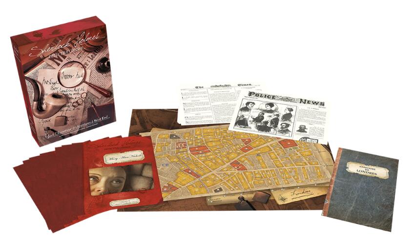 Sherlock Holmes Consulting Detective Jack the Ripper & West End Adventures - Board Games Master Australia | KIds | Familiy | Adults | Party | Online | Strategy Games | New Release