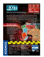 Exit the Game Dead Man on The Orient Express - Board Games Master Australia | KIds | Familiy | Adults | Party | Online | Strategy Games | New Release