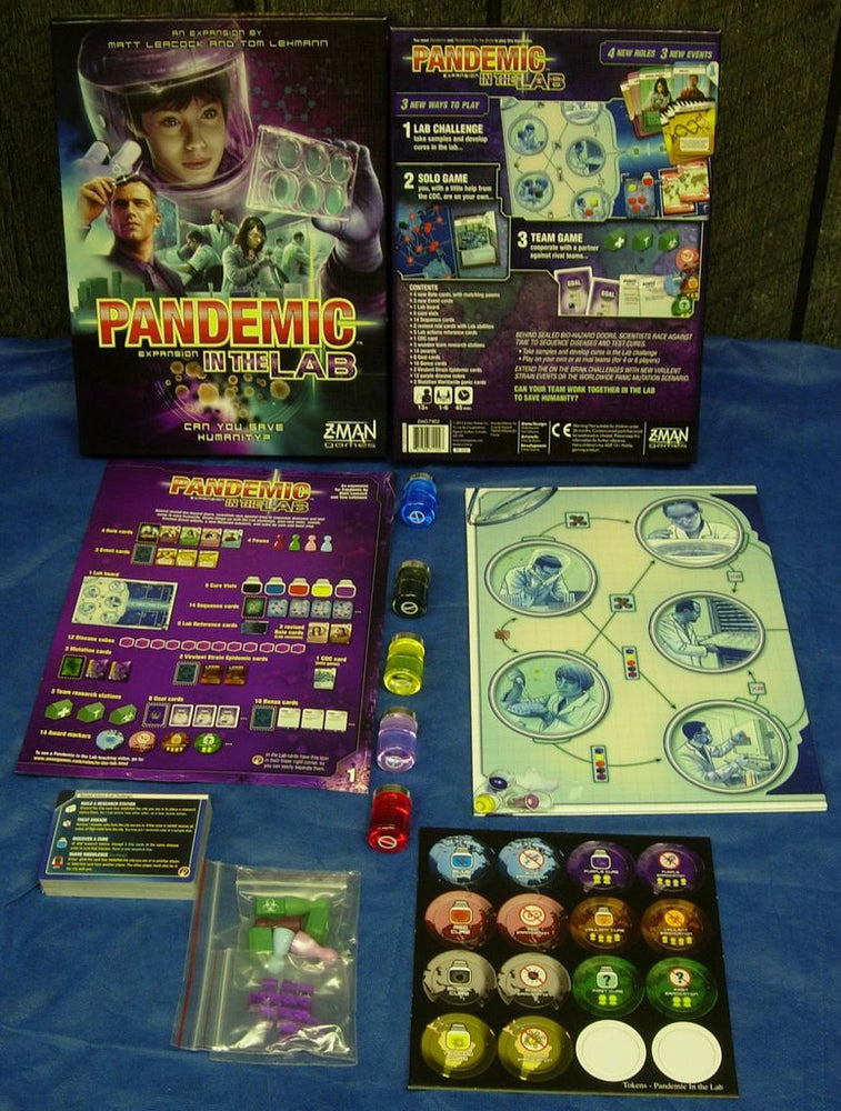 Pandemic In the Lab - Board Games Master Australia | KIds | Familiy | Adults | Party | Online | Strategy Games | New Release