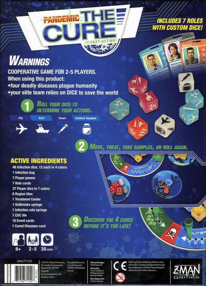 Pandemic the Cure - Board Games Master Australia | KIds | Familiy | Adults | Party | Online | Strategy Games | New Release