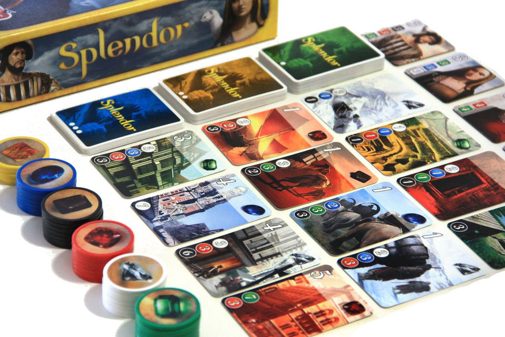 Splendor - Board Games Master Australia | KIds | Familiy | Adults | Party | Online | Strategy Games | New Release