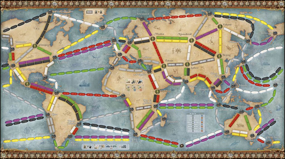 Ticket to Ride Rails & Sails - Board Games Master Australia | KIds | Familiy | Adults | Party | Online | Strategy Games | New Release