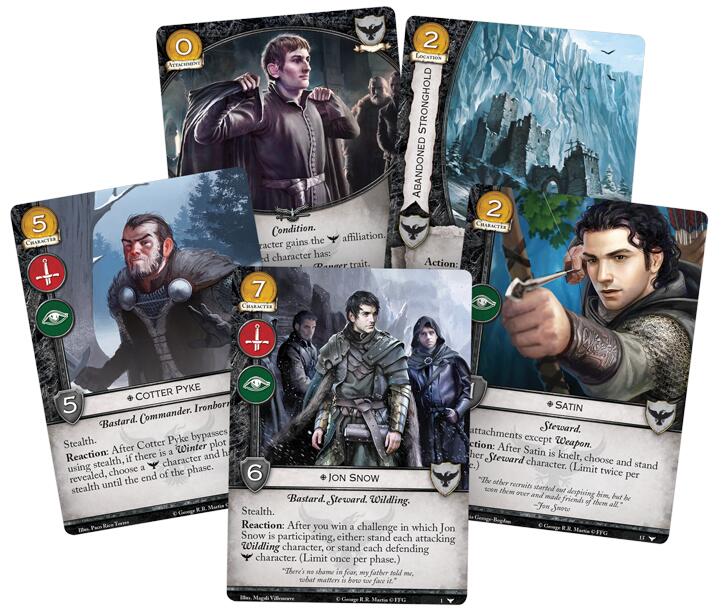 A Game of Thrones LCG Watchers on the Wall Deluxe Expansion - Board Games Master Australia | KIds | Familiy | Adults | Party | Online | Strategy Games | New Release