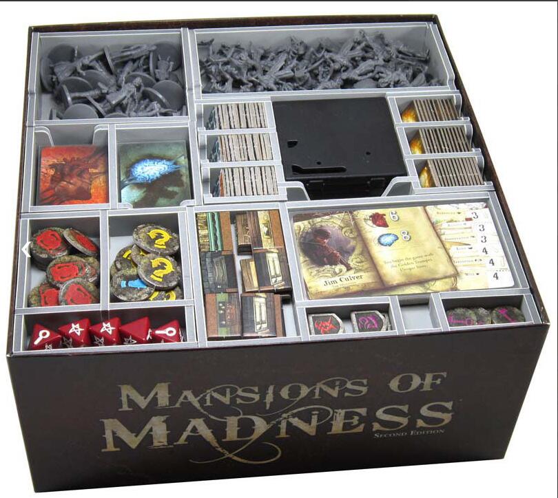 Folded Space Game Inserts - Mansions of Madness Second Edition