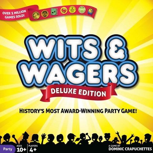 Wits & Wagers Deluxe Edition - Board Games Master Australia | KIds | Familiy | Adults | Party | Online | Strategy Games | New Release