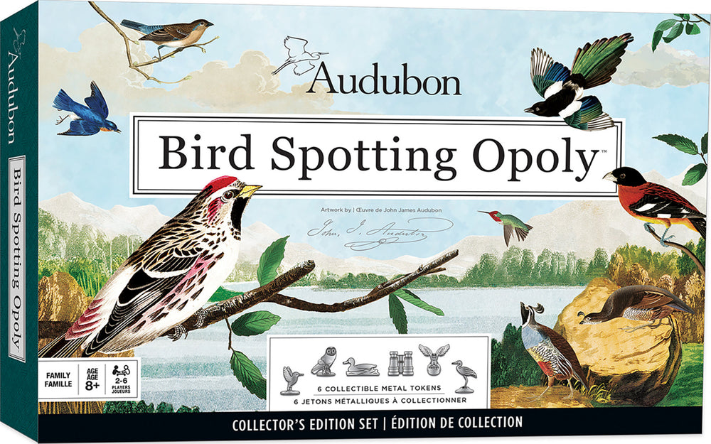 Masterpieces Audubon Bird Spotting Opoly