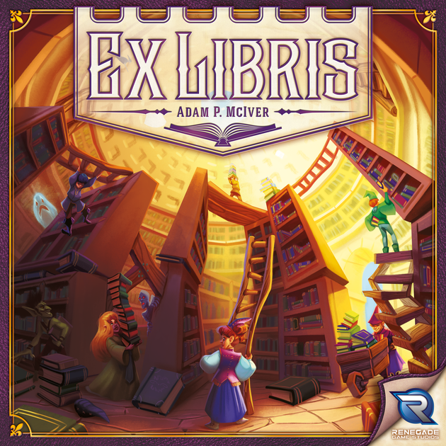 Ex Libris - Board Games Master Australia | KIds | Familiy | Adults | Party | Online | Strategy Games | New Release